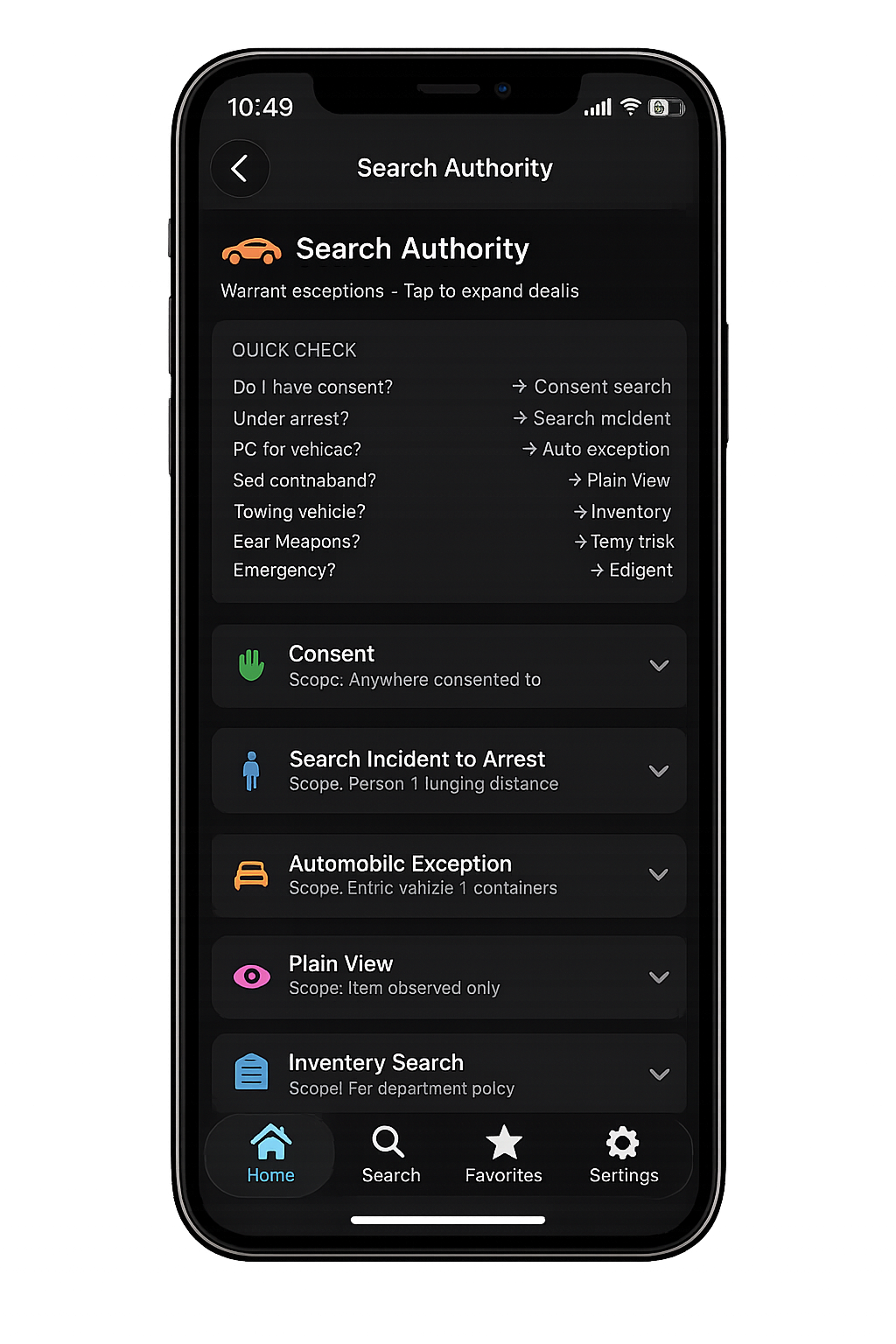 Street Sense Decison Tree